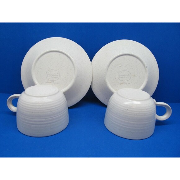 Franciscan Hacienda Green Cups And Saucers Bundle Of 2 Cups And 2 Saucers - Picture 4 of 11